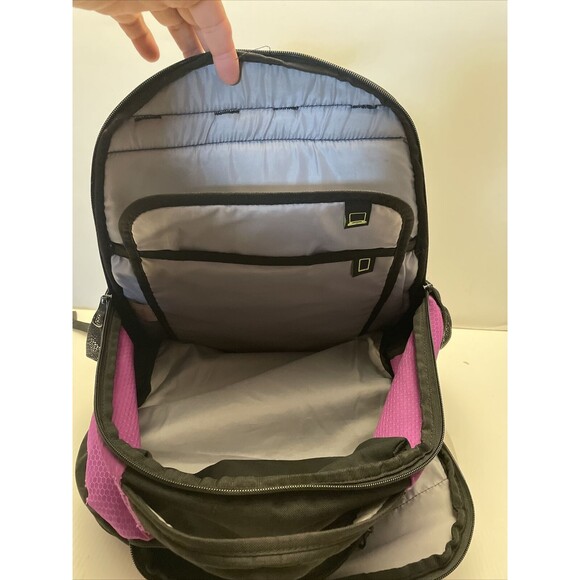 Adidas Backpack Purple amd Grey With Computer / iPad Slot - Picture 9 of 12